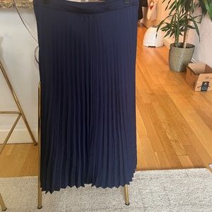 Jcrew Pleated midi skirt